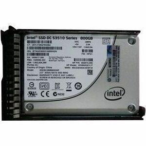 HPE Sourcing 800 GB Solid State Drive - 2.5" Internal - SATA (SATA/600) - Read Intensive