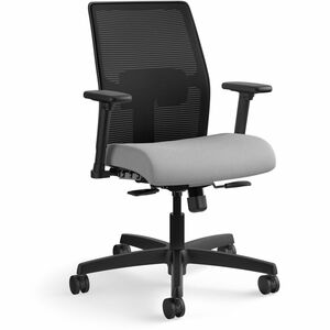 HON+-+Frost+Fabric+Seat+-+Mesh+Back+-+Black+Frame+-+5-star+Base+-+1+Each