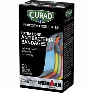 Curad+Antibacterial+Ironman+Bandages+-+1Box+-+Assorted+-+Woven