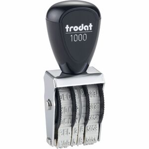 Trodat+Rubber+Date+Stamp+-+Date+Stamp+-+4+Bands+-+Assorted+-+Rubber%2C+Steel+-+1+Each