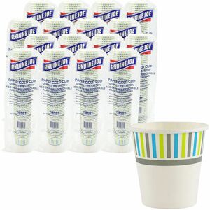 Genuine+Joe+3+oz+Cold+Cups+-+50+%2F+Pack+-+20+%2F+Carton+-+White+-+Paper+-+Cold%2C+Beverage