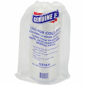 Genuine+Joe+Cold+Cup+Lids+-+20+%2F+Carton+-+50+Per+Pack+-+Clear