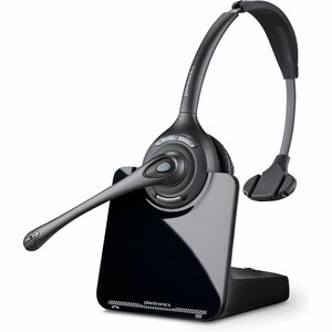 Poly CS510-XD Headset - Mono - Wireless - 350 ft - Over-the-head - Monaural - Supra-aural - Noise Cancelling Microphone - Black