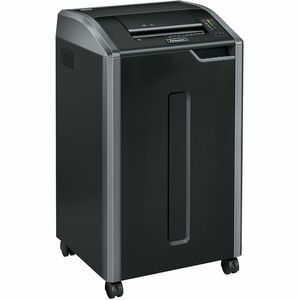 Fellowes+Powershred+425HSG+100%25+Jam+Proof+BAA+%26+TAA+Compliant+High+Security+Shredder+-+Continuous+Shredder+-+8+Per+Pass+-+for+shredding+Paper+-+P-7+-+Black+-+TAA+Compliant