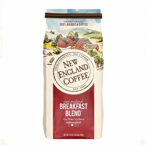 New+England+Coffee%C2%AE+Ground+Breakfast+Blend+Coffee+-+Medium+-+24+oz+-+4+%2F+Carton