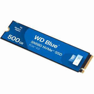 Western Digital Blue SN580 WDS500G3B0E 500 GB Solid State Drive - M.2 2280 Internal - PCI Express NVMe (PCI Express NVMe 4.0 x4) - Blue - Notebook Device Supported - 300 TB TBW - 4000 MB/s Maximum Read Transfer Rate - 256-bit AES Encryption Standard