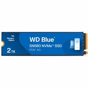 Western Digital Blue SN580 WDS200T3B0E 2 TB Solid State Drive - M.2 2280 Internal - PCI Express NVMe (PCI Express NVMe 4.0 x4) - 900 TB TBW - 4150 MB/s Maximum Read Transfer Rate