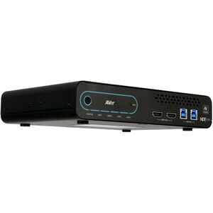 AVer MT300N Video Conference Equipment - 3840 x 2160 Video (Live) - 4K - 60 fps - H.264, H.265, MJPEG - 2 x Network (RJ-45) - 3 x HDMI In - 2 x HDMI Out - USB - Gigabit Ethernet - External Speaker(s) - External Microphone(s) - Rack-mountable, Under Table, Display Mount