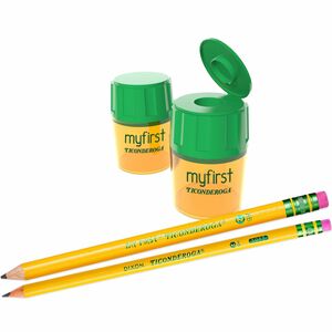 Dixon+My+First+Pencil+Sharpener+-+1+Hole%28s%29+-+Yellow%2C+Green+-+1+Each
