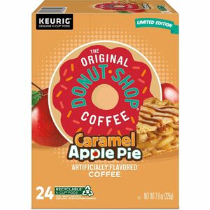 Donut+Shop+K-Cup+Caramel+Apple+Pie+Coffee+-+Compatible+with+Keurig+Brewer+-+Light+-+24+%2F+Box