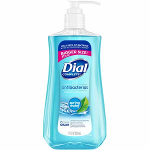 Dial+Spring+Antibacterial+Hand+Soap+-+Spring+Water+ScentFor+-+11+fl+oz+%28325.3+mL%29+-+Bacteria+Remover+-+Multipurpose+-+Moisturizing+-+Antibacterial+-+Blue+-+1+Each