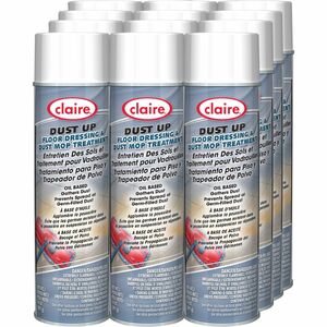 Claire+Dust+Up+Dust+Mop+Treatment+-+14+fl+oz+%280.4+quart%29+-+Pleasant+Lemon+ScentCan+-+12+%2F+Carton+-+Pleasant+Scent+-+Pale+Yellow