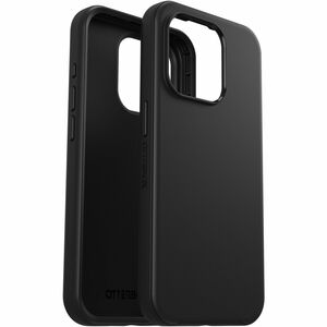 OtterBox Symmetry iPhone 15 Pro Black Ot2 - For Apple iPhone 15 Pro Smartphone - Black - Drop Resistant, Bacterial Resistant - Plastic