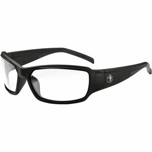 Ergodyne+THOR+Anti-Scratch%2FAnti-Fog+Safety+Glasses+-+Recommended+for%3A+Eye+-+Ultraviolet%2C+Sun+Protection+-+Nylon+-+Clear+Lens+-+Matte+Black+Frame+-+Anti-scratch%2C+Anti-fog%2C+Flexible+Frame%2C+Durable+-+1+Each