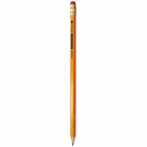 Universal+Wood+Pencil+-+Black+Lead+-+HB%2F%232+-+Yellow+Wood+Barrel+-+1+Dozen