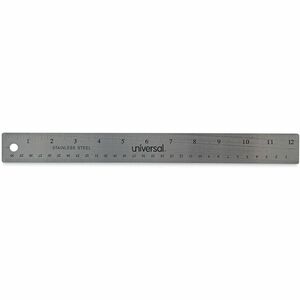 Universal+Ruler+-+12%26quot%3B+Length+-+1%2F16+Graduations+-+Standard%2C+Metric+Measuring+System+-+Stainless+Steel%2C+Cork+-+1+Each