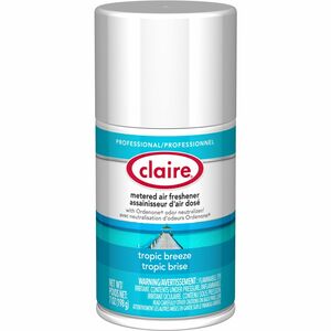 Claire+Metered+Air+Freshener+with+Ordenone+-+Aerosol+-+6000+ft%3F+-+7+fl+oz+%280.2+quart%29+-+Tropical+-+30+Day+-+1+Each+-+Odor+Neutralizer