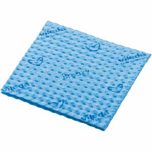 Vileda+Professional+Breazy+Microfiber+Cloths+-+13.78%26quot%3B+Length+x+13.78%26quot%3B+Width+-+25+%2F+Pack+-+Washable%2C+Hygienic+-+Blue