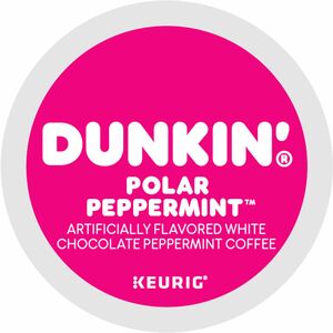 Dunkin%26apos%3B%C2%AE+K-Cup+Polar+Peppermint+Coffee+-+Compatible+with+Keurig+K-Cup+Brewer+-+Medium+-+22+%2F+Box