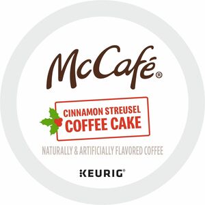 McCafe+K-Cup+Cinnamon+Streusel+Cake+Coffee+-+Compatible+with+Keurig+K-Cup+Brewer+-+Light+-+24+%2F+Box