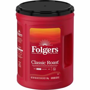 Folgers+Ground+Canister+Classic+Roast+Coffee+-+Medium+-+1+Each