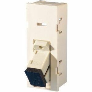 Ortronics TracJack Module, 1-SC Simplex Multimode, 45 Degree Exit