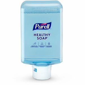 PURELL%C2%AE+ES10+Healthy+Soap+Clean+Release+Foam+-+40.6+fl+oz+%281200+mL%29+-+Touchless+Dispenser+-+Kill+Germs%2C+Dirt+Remover+-+Hand+-+Antibacterial+-+Clear+-+Refillable%2C+Fragrance-free%2C+Non-irritating%2C+Preservative-free+-+2+%2F+Carton