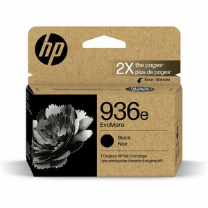HP+EvoMore+936e+Original+High+Yield+Inkjet+Ink+Cartridge+-+Black+-+1+Each+-+2500+Pages