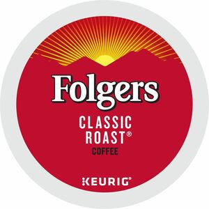 Folger+K-Cup+Classic+Roast+Coffee+-+Compatible+with+Keurig+K-Cup+Brewer+-+Medium+-+24+K-Cup+-+24+%2F+Box