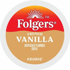 Folger+K-Cup+French+Vanilla+Coffee+-+Compatible+with+Keurig+K-Cup+Brewer+-+Medium+-+24+K-Cup+-+24+%2F+Box