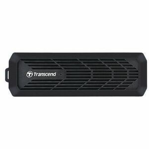 Transcend CM10G Drive Enclosure PCI Express NVMe, SATA/600 - USB Type C Host Interface - UASP Support Portable - Black