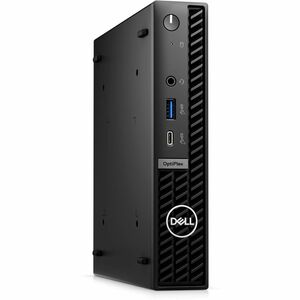 Dell OptiPlex 7000 7020 Desktop Computer - Intel Core i5 14th Gen i5-14500T - vPro Technology - 16 GB - 256 GB SSD - Micro PC - Black