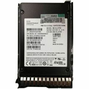 HPE Sourcing 3.80 TB Solid State Drive - 2.5" Internal - PCI Express NVMe (PCI Express NVMe x4) - Read Intensive