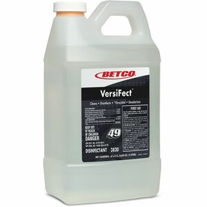 Betco+VersiFect+FastDraw+Disinfectant%2FVirucide+-+For+Multi+Surface%2C+Multipurpose+-+Concentrate+-+Liquid+-+67.6+fl+oz+%282.1+quart%29+-+2+to+8+pH+-+Fresh+Scent+-+Disinfectant%2C+Deodorize%2C+Virucidal+-+Black%2C+Clear+-+1+Each