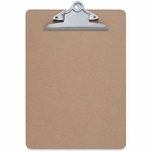 Universal+Clipboard+-+1.25%26quot%3B+Clip+Capacity+-+Storage+for+Document%2C+Form+-+Hardboard+-+Brown+-+3+%2F+Pack