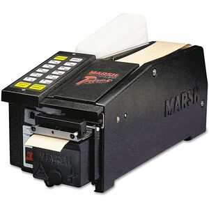 Universal+Desktop+Tape+Dispenser+-+3%26quot%3B+Core+-+Stainless+Steel+-+Black+-+1+Each