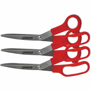 Universal+Scissors+-+3%26quot%3B+Cutting+Length+-+7.8%26quot%3B+Overall+Length+-+Bent-right+-+Stainless+Steel+-+Pointed+Tip+-+3+%2F+Pack