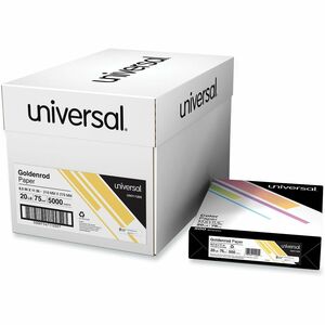 Universal+Copy+Paper+-+20+lb+Basis+Weight+-+75+g%2Fm%26%23178%3B+Grammage+-+Goldenrod+-+5000+Sheets+-+500+Sheets+per+Ream+-+10+%2F+Carton