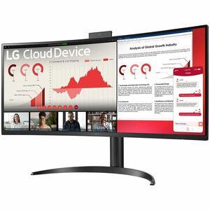 LG UltraWide 34CR65 34CR651N-6P All-in-One Thin Client - 1 Pentium Silver N6005 Quad-core (4 Core) 2 GHz