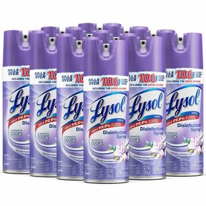Lysol+Disinfectant+Spray+-+For+Multi+Surface+-+Spray+-+12.5+fl+oz+%280.4+quart%29+-+Early+Morning+Breeze+Scent+-+Mold+Resistant%2C+Mildew+Resistant+-+Multi+-+12+%2F+Carton