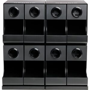 Keurig+K-Cup+Modular+Merchandiser+-+8+x+Coffee%2FTea+Pod+-+Black+-+Plastic+-+1+Each