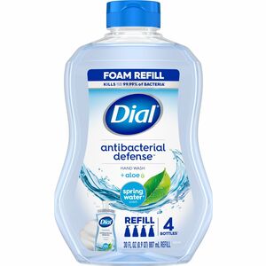 Dial+Complete+Foaming+Handwash+-+Spring+Water%2C+Aloe+ScentFor+-+30+fl+oz+%28887.2+mL%29+-+Bottle+Dispenser+-+Bacteria+Remover+-+Hand%2C+Skin+-+Moisturizing+-+Recycled+-+Cruelty-free%2C+Sulfate-free%2C+Paraben-free%2C+Phthalate-free%2C+Silicone-free+-+1+Each