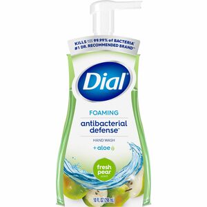 Dial+Foaming+Hand+Wash+-+Fresh+Pear+ScentFor+-+10+fl+oz+%28295.7+mL%29+-+Pump+Bottle+Dispenser+-+Kill+Germs+-+Hand%2C+Skin+-+Green+-+1+Each