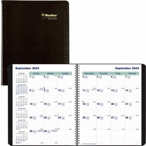 Blueline+Plan+and+Link+16-Month+Monthly+Planner