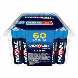 Rayovac+High+Energy+AAA+Alkaline+Batteries+-+For+Home+Appliance%2C+Flashlight%2C+Microphone%2C+Remote+Control+-+AAA+-+1.5+V+-+60+%2F+Pack