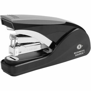 Business+Source+Full-strip+Effortless+Stapler+-+25+Sheets+Capacity+-+210+Staple+Capacity+-+Full+Strip+-+Front+Loading+-+1+Each+-+Black