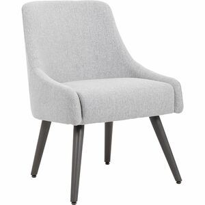 Boss+Boyle+Guest+Chair+-+Foam+Seat+-+5-star+Base+-+Wood%2C+Gray%2C+Black+-+Poly+Linen%2C+Metal+-+1+Each