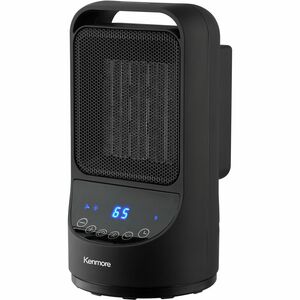 Kenmore+11-1%2F2%26quot%3B+Portable+Ceramic+Heater+-+Ceramic+-+3+x+Heat+Settings+-+Timer+-+Remote+Control+-+Oscillation+-+Office%2C+Room%2C+Dorm+-+Portable+-+Black