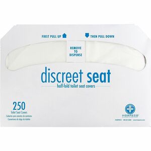 Hospeco+Discreet+TSC+Half-Fld+20+250+S+-+Half-fold+-+For+Public+Toilet+-+White+-+Fiber+-+250%2FPack+-+20+%2F+Carton