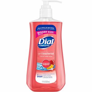 Dial+Pomegranate+Tangerine+Antibacterial+Hand+Soap+-+Pomegranate+%26+Tangerine+ScentFor+-+11+fl+oz+%28325.3+mL%29+-+Pump+Dispenser+-+Bacteria+Remover%2C+Residue+Remover+-+Multipurpose+-+Moisturizing+-+Antibacterial+-+Pink+-+12+%2F+Carton